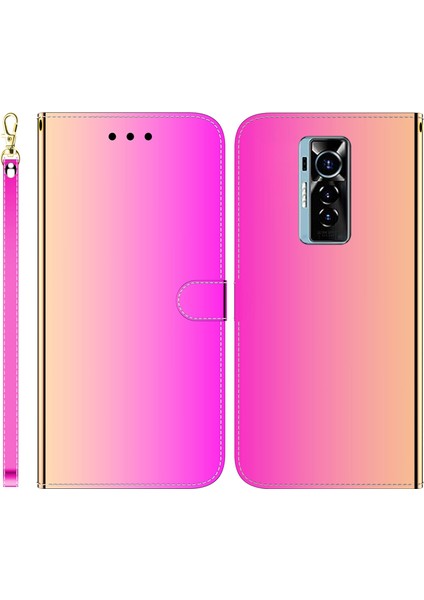 Tecno Phantom x Degrade Rengi Için Taklit Ayna Kılıfı (Yurt Dışından)