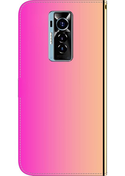 Tecno Phantom x Degrade Rengi Için Taklit Ayna Kılıfı (Yurt Dışından)
