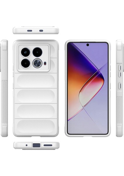 Infinix Note 40 5g Hindistan Beyaz Için Tpu + Flann Telefon Kılıfı (Yurt Dışından) fırsatları