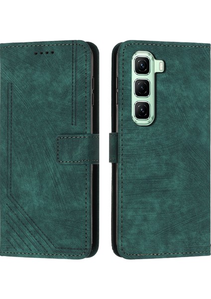 Infinix Hot 50 Pro+ 4g Yeşil Için Skin Fe Pu Kılıf (Yurt Dışından)