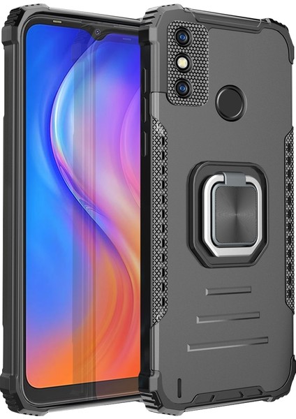 Tecno Spark 6 Go Siyah Için Koruyucu Kılıf (Yurt Dışından)