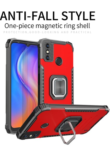 Tecno Spark 6 Go Siyah Için Koruyucu Kılıf (Yurt Dışından)