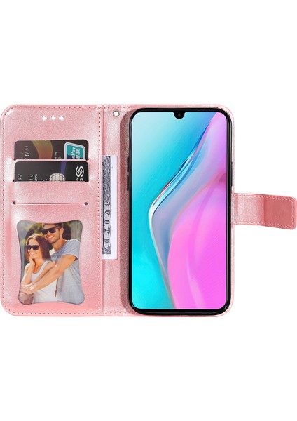 Infinix Note 11 Için Deri Kılıf Pembe Altın (Yurt Dışından) fırsatları