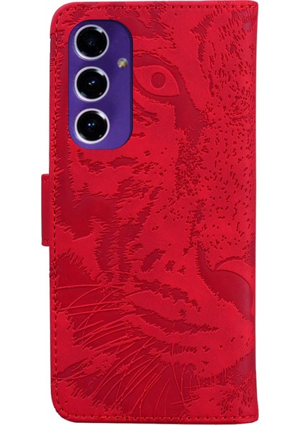 Samsung Galaxy A06 4g Kahverengi Kabartmalı Pu Kılıf (Yurt Dışından)