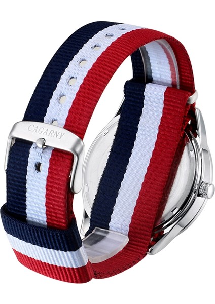 6859 Erkek Naylon Kayış Kuvars Saat (Yurt Dışından) fiyatları