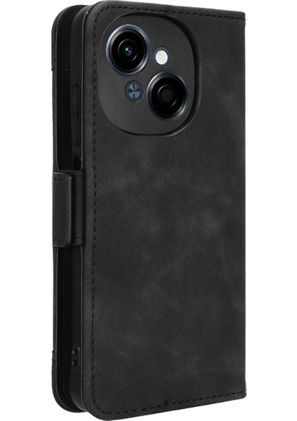 Tecno Spark Go 1 / Pop 9 / Spark Go 2025 Siyah Için Skin Fe Kılıf (Yurt Dışından)