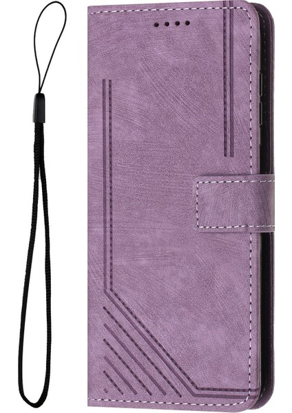 Infinix Hot 50 4g Mor Için Skin Fe Pu Kılıf (Yurt Dışından)