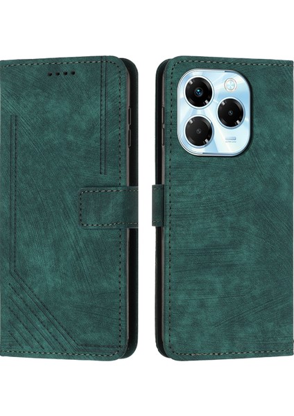 Infinix Note 40X 5g Yeşil Için Skin Fe Pu Kılıf (Yurt Dışından)