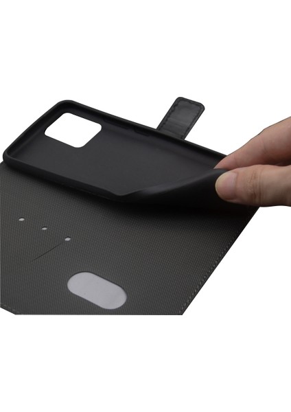 Infinix Zero Ultra 5g Siyah Için Iki Renkli Ekleme Deri Kılıf (Yurt Dışından)