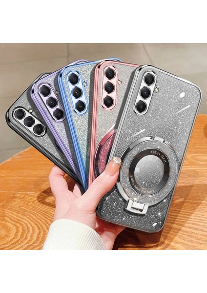 Samsung Galaxy M34 5g Pembe Için Yuvarlak Tutucu Tpu Telefon Kılıfı (Yurt Dışından) fiyatları