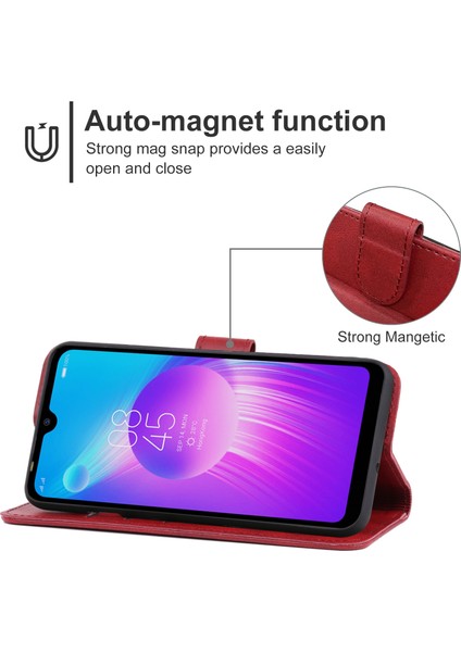 Tecno Spark Go Kırmızı Kılıf (Yurt Dışından)