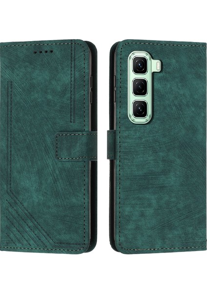 Infinix Hot 50 4g Yeşil Için Skin Fe Pu Kılıf (Yurt Dışından)
