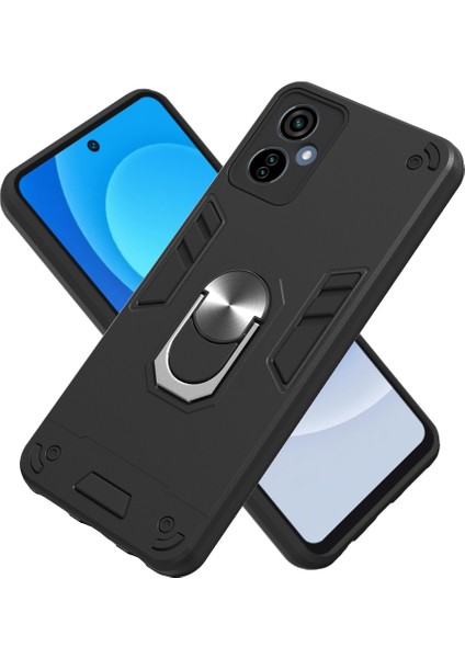Tecno Camon 19 Neo Black Için 2'si 1 Arada Zırh Kılıfı (Yurt Dışından)