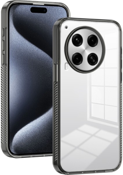 Tecno Camon 30 Premier Siyah Için Akrilik+Tpu Kılıf (Yurt Dışından)