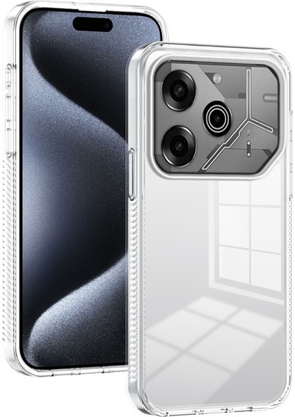 Tecno Pova 6 Pro Şeffaf Akrilik+Tpu Kılıf (Yurt Dışından)
