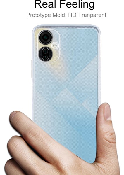 Tecno Camon 19 Neo Için Şeffaf Tpu Telefon Kılıfı (Yurt Dışından)