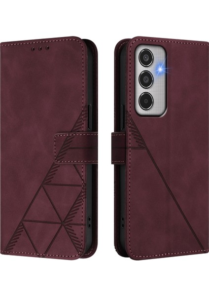 Samsung Galaxy M35 Siyah Için Crossbody Deri Kılıf (Yurt Dışından)