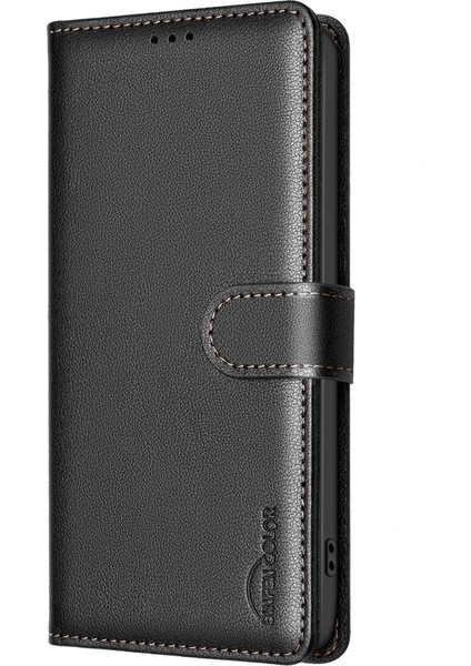 Tecno Spark 30 4g Siyah Için Litchi Pu Kılıf (Yurt Dışından) fiyatları