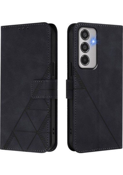 Samsung Galaxy S24 Fe 5g Şarap Kırmızısı Için Crossbody Deri Kılıf (Yurt Dışından)