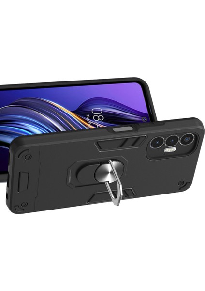 Tecno Pova 3 Siyah Için 2'si 1 Arada Zırh Kılıfı (Yurt Dışından) modelleri