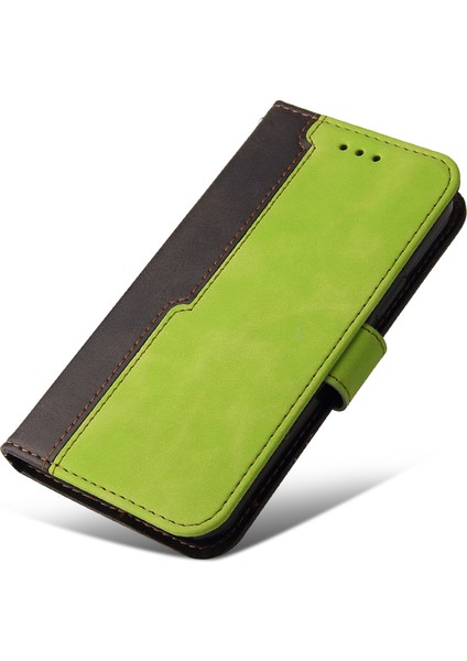 Infinix Smart 6 Yeşil Için Pu Deri Kılıf (Yurt Dışından)