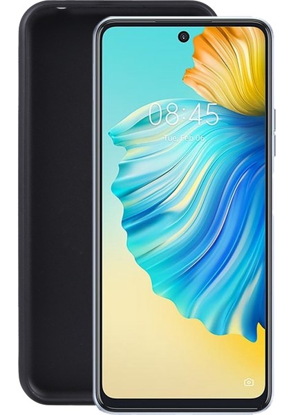 Tecno Camon 17P / Cg7 Mat Siyah Için Tpu Telefon Kılıfı (Yurt Dışından)