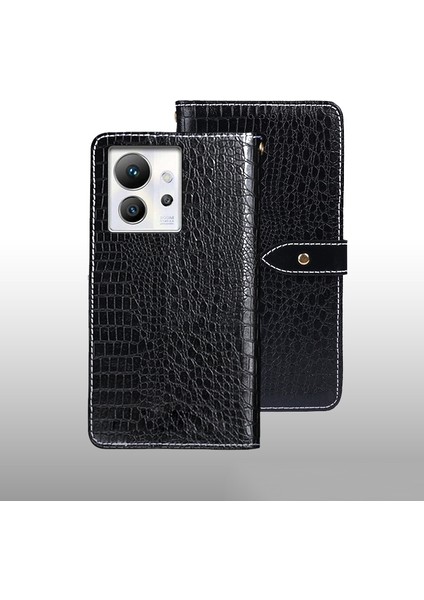 Infinix Zero Ultra 5g Siyah Için Timsah Dokulu Telefon Kılıfı (Yurt Dışından)