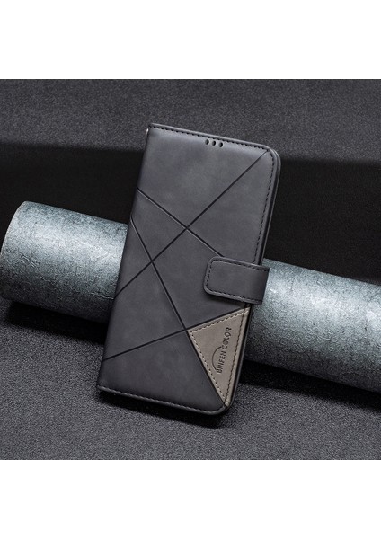 Infinix Smart 9 / Hot 50I Siyah Için BF05 Deri Kılıf (Yurt Dışından)
