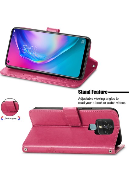 Tecno Camon 16 Se Macenta Için Dört Yapraklı Kılıf (Yurt Dışından) fırsatları