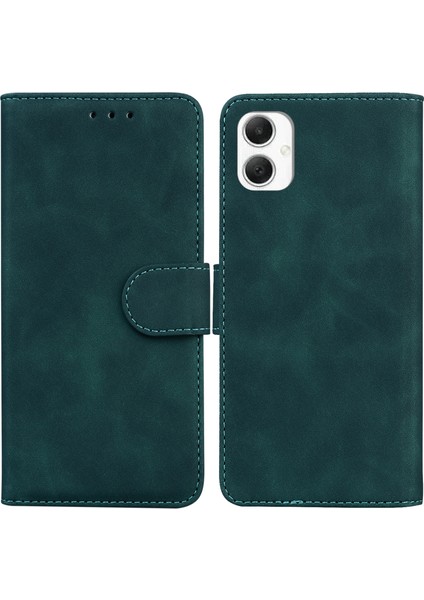 Samsung Galaxy A06 4g Yeşil Skin Fe Deri Kılıf (Yurt Dışından)