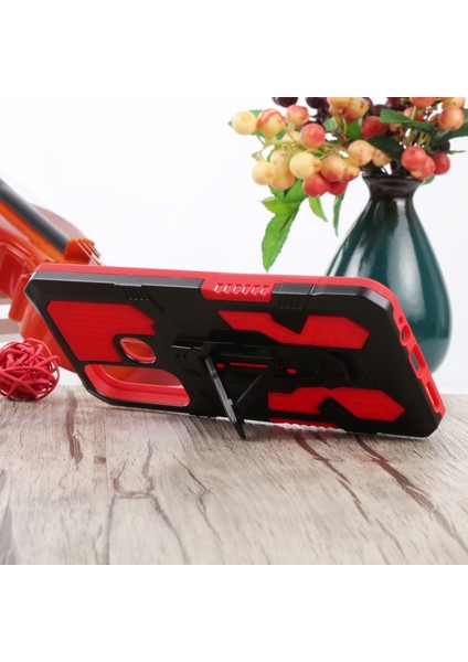Infinix Hot 11 Kırmızı Için Pc + Tpu Kordon Kılıfı (Yurt Dışından)