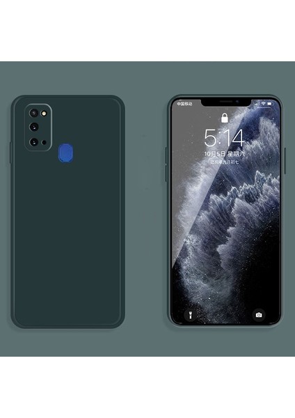 Samsung Galaxy A21S Beyaz Için Koruyucu Kılıf (Yurt Dışından)
