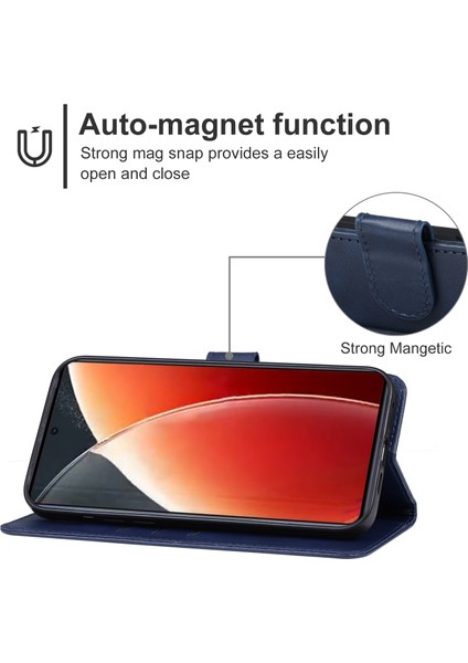 Tecno Camon 30 4g/5g Mavi Için Pu Kılıf (Yurt Dışından) fırsatları