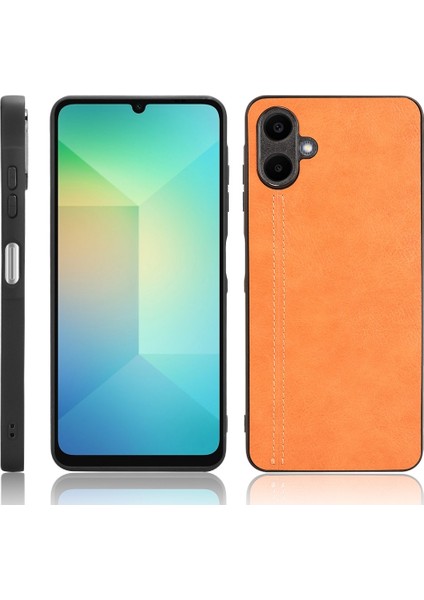 Samsung Galaxy M35 Şarap Kırmızısı Için Crossbody Deri Kılıf (Yurt Dışından)