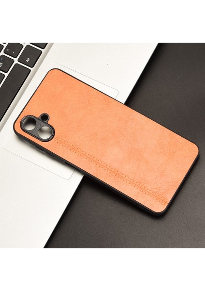 Samsung Galaxy M35 Şarap Kırmızısı Için Crossbody Deri Kılıf (Yurt Dışından)