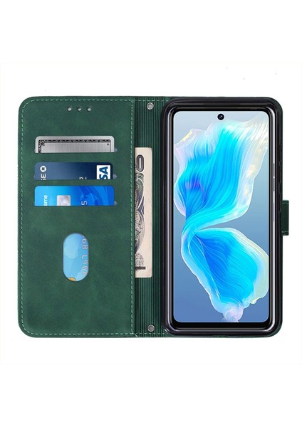 Tecno Camon 18P Koyu Yeşil Için Crossbody Deri Kılıf (Yurt Dışından) modelleri