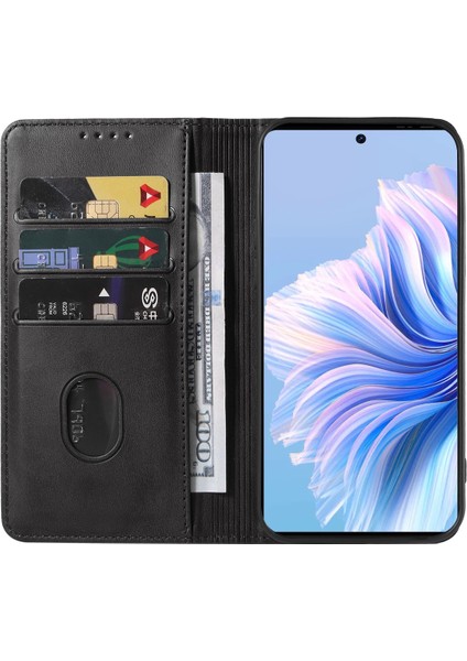 Tecno Camon 20 Pro 4g Siyah Için Deri Telefon Kılıfı (Yurt Dışından) modelleri