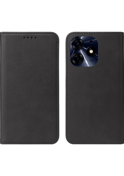 Tecno Spark 10 Pro Siyah Için Deri Telefon Kılıfı (Yurt Dışından) modelleri