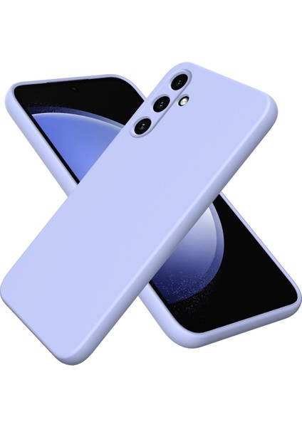 Samsung Galaxy A15 4g / A15 5g Mor Için Sıvı Silikon Kılıf (Yurt Dışından)