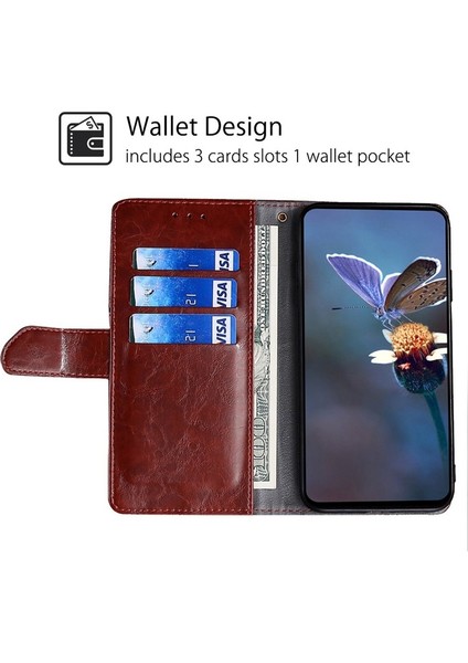 Tecno Camon 30 Premier 5g Koyu Kahverengi Için Geometrik Dikiş Kılıfı (Yurt Dışından) modelleri