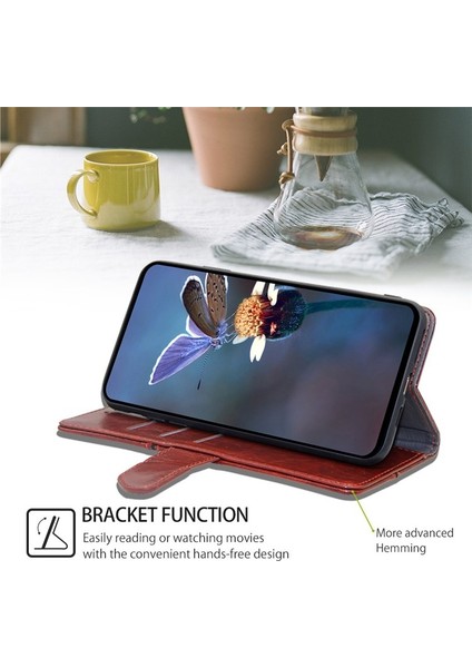 Tecno Camon 30 Premier 5g Koyu Kahverengi Için Geometrik Dikiş Kılıfı (Yurt Dışından) fırsatları