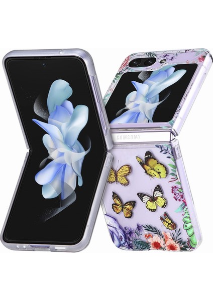 Samsung Galaxy Z Flip5 Sarı Için Sert Pc Telefon Kılıfı (Yurt Dışından) fiyatları