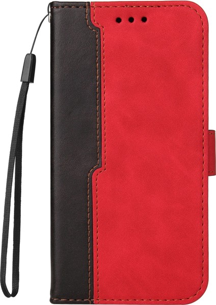 Tecno Spark 6 Go Kırmızı Için Pu Kılıf (Yurt Dışından)