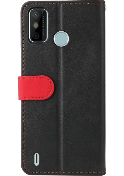Tecno Spark 6 Go Kırmızı Için Pu Kılıf (Yurt Dışından)