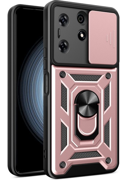 Tecno Spark 10 Pro Rose Gold Için Kamera Kılıfı Telefon Kılıfı (Yurt Dışından)