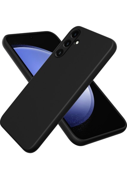 Samsung Galaxy A35 5g Siyah Için Sıvı Silikon Kılıf (Yurt Dışından)