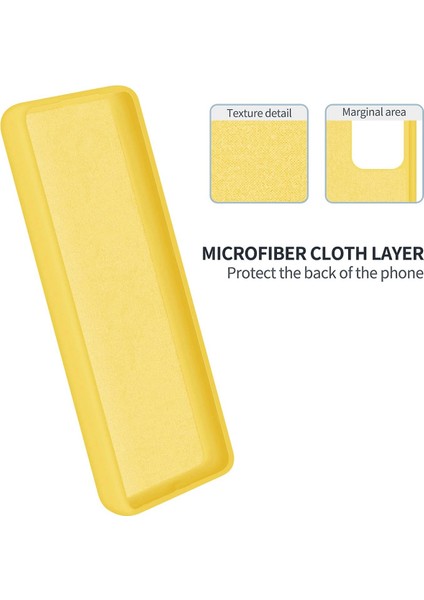 Infinix Hot 12I Sarı Için Silikon Kılıf (Yurt Dışından) fiyatları