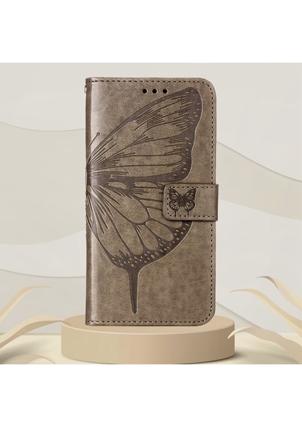 Infinix Hot 11S Gri Için Kabartmalı Kılıf (Yurt Dışından)