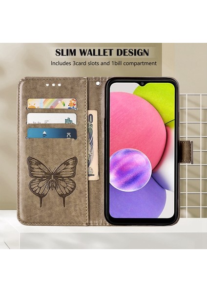 Infinix Hot 11S Gri Için Kabartmalı Kılıf (Yurt Dışından)
