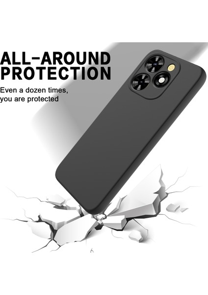 Tecno Spark 20 Pro Siyah Için Sıvı Silikon Kılıf (Yurt Dışından) fiyatları